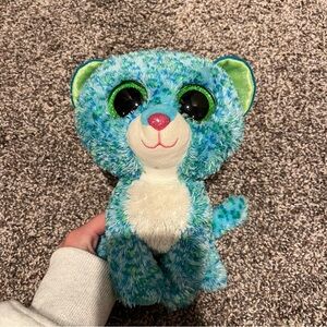 TY Beanie Boo Green Leopard